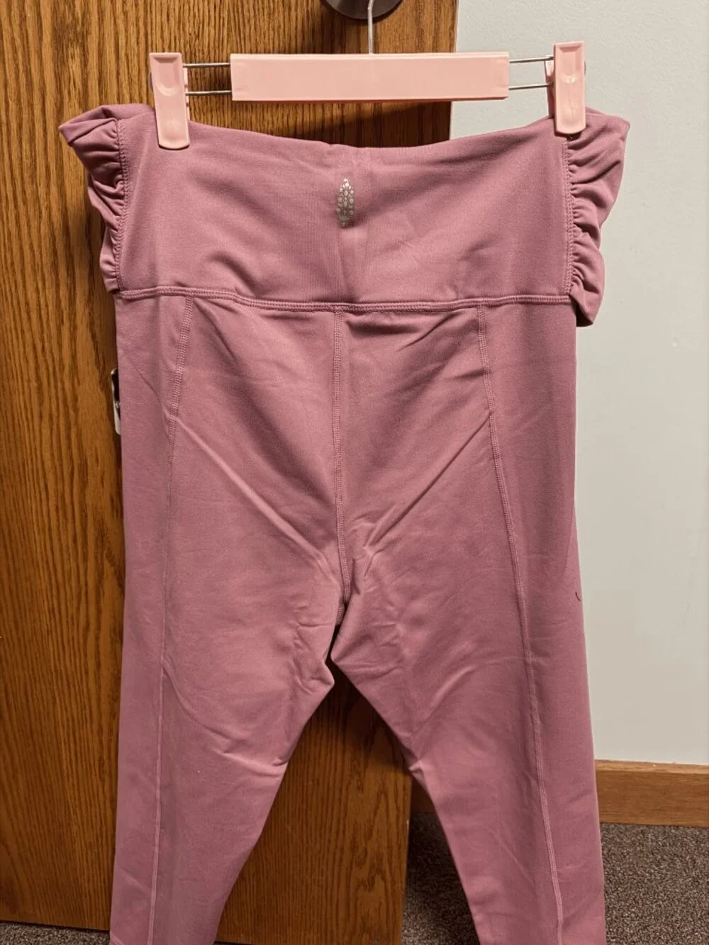 Free People Frosted Berry Capri Leggings